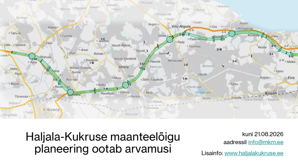 Haljala-Kukruse maanteelõigu planeering ootab arvamusi.jpg
