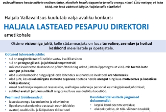 Haljala lasteaed Pesapuu direktor
